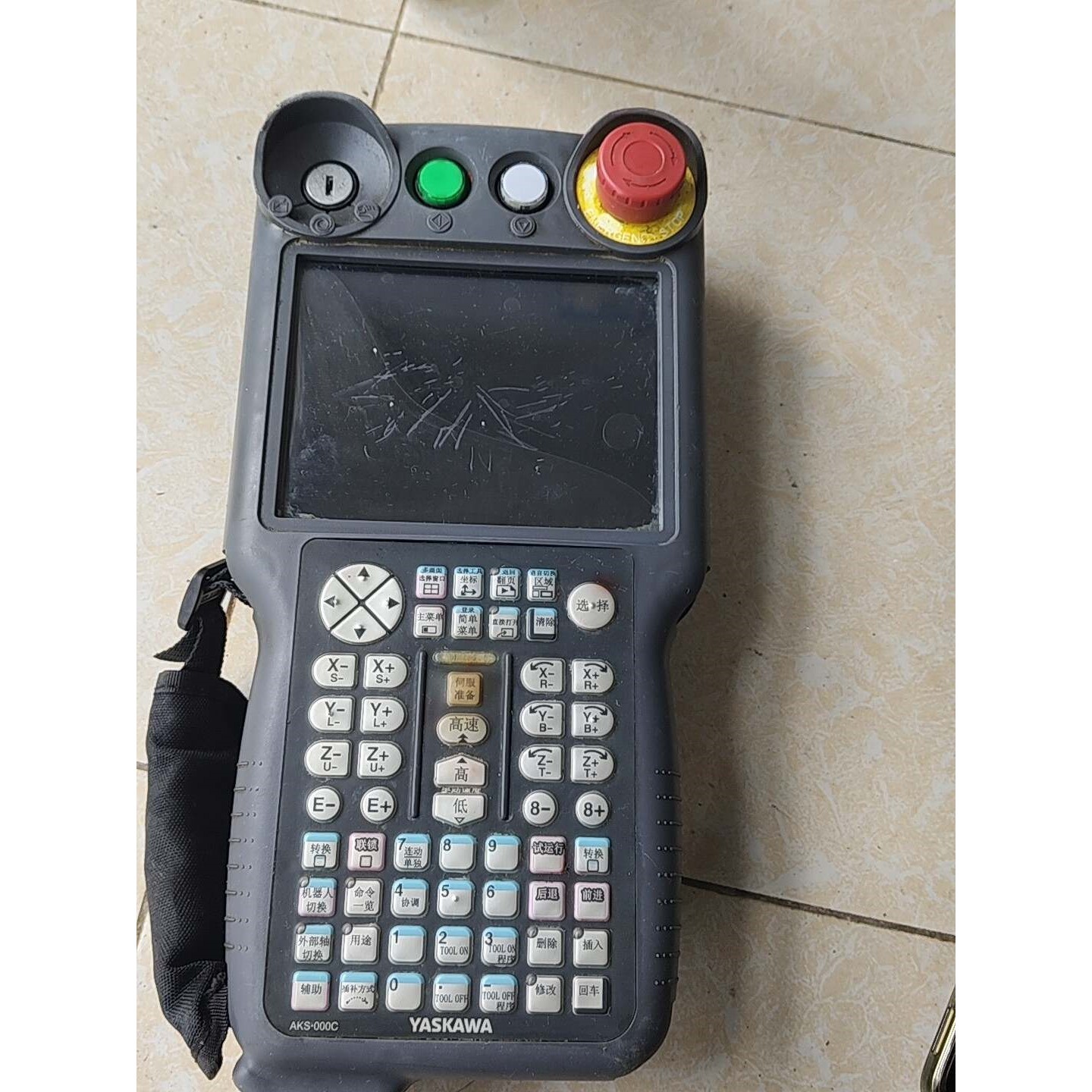 出售安川YRC1000系列示教器,型号JZRCR-APP01议价产品