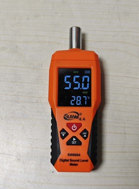 速为SW6004数字声级计,橙色款,测量范围30-130dB议价产品