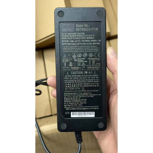 明纬GST90A24-P1M电源适配器,24V 3.75A议价产品