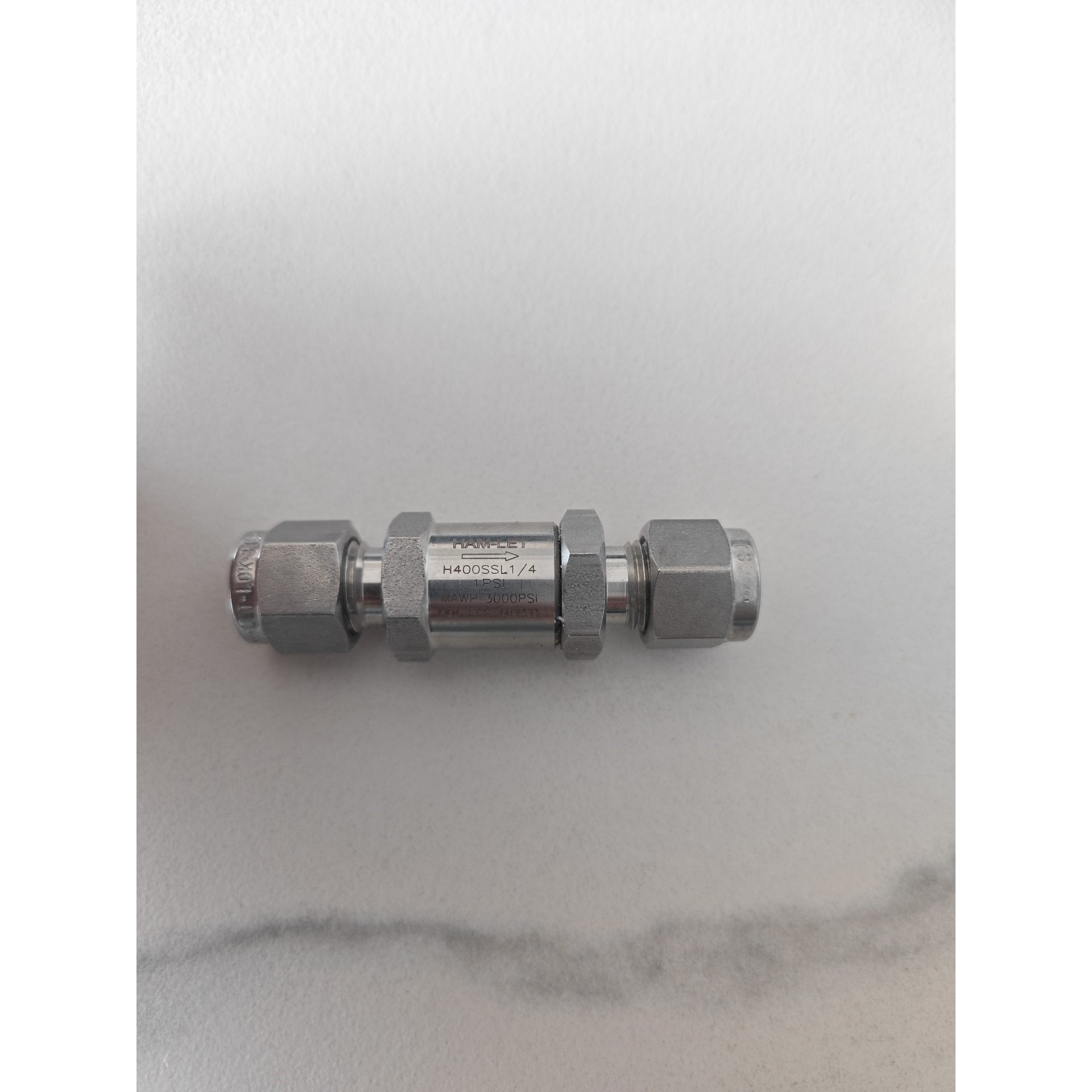 H400SSL1/4进口哈姆雷特Ham-Let不锈钢1/议价产品