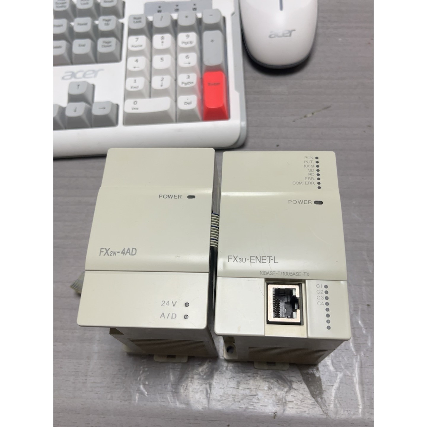 FX2N-4AD FX3U-ENET-L 扩展 实物拍摄议价产品