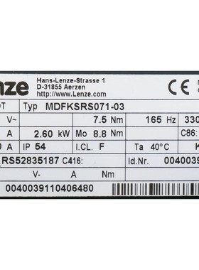 伦茨伺服电机MDFKSRS071-03?议价产品