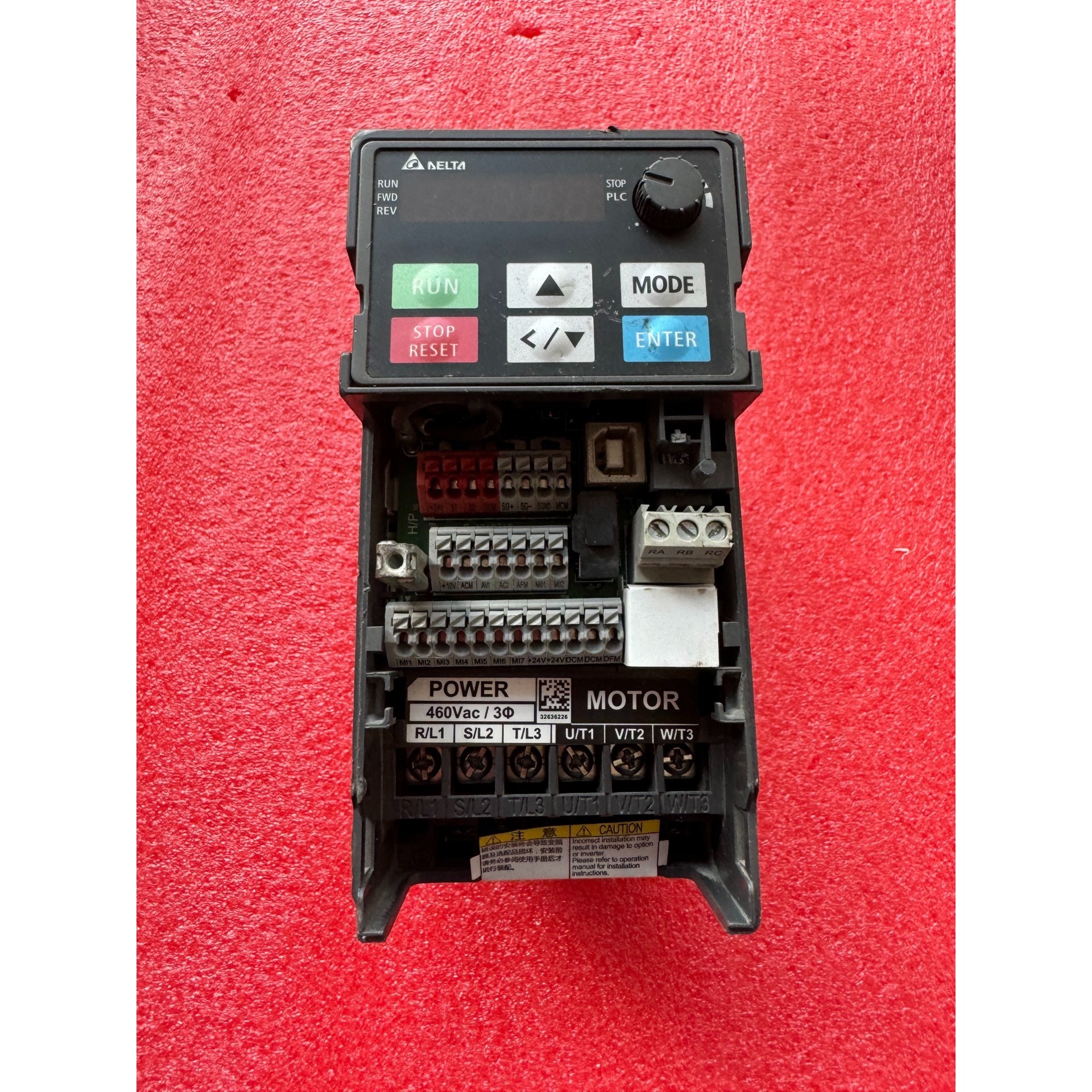 台达MS300变频器,型号VFD4A2MS43ANSAA,1议价产品