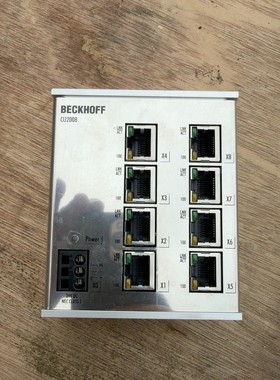 BFCKHOFF倍福CU2008以太网交换机 200顺丰到付议价产品