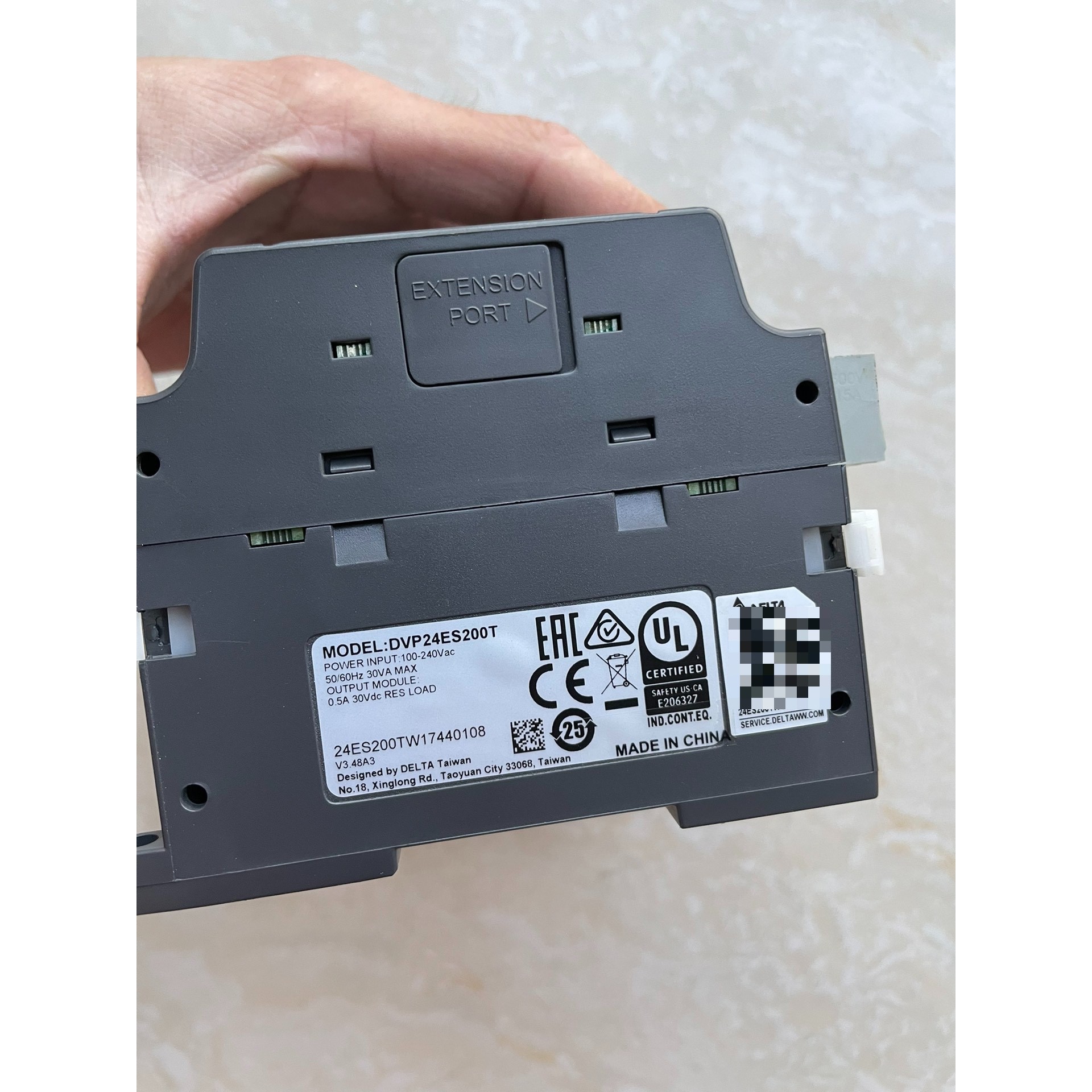 台达PLC,型号:DVP24ES200T,成色漂亮,功能包好议价产品