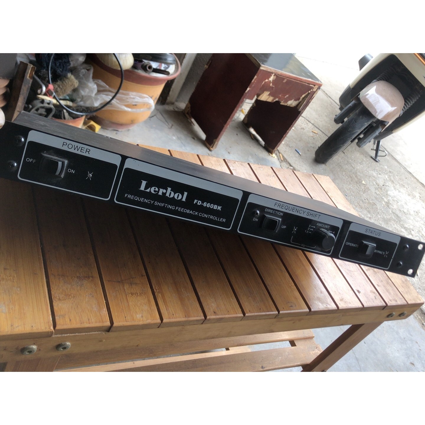 Lerbol FD–660BK移频器, 反馈抑制器议价产品