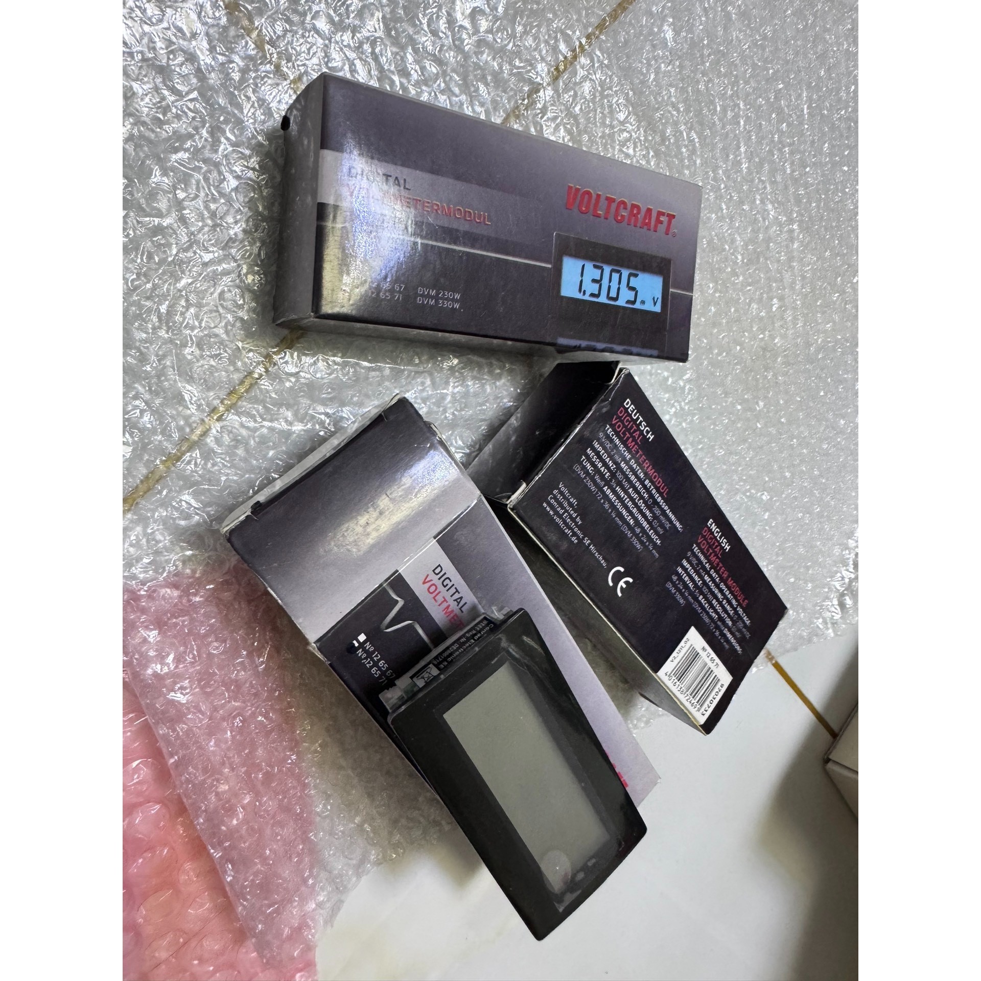 Voltcraft 数字电压表模块 DVM 230W/DVM议价产品