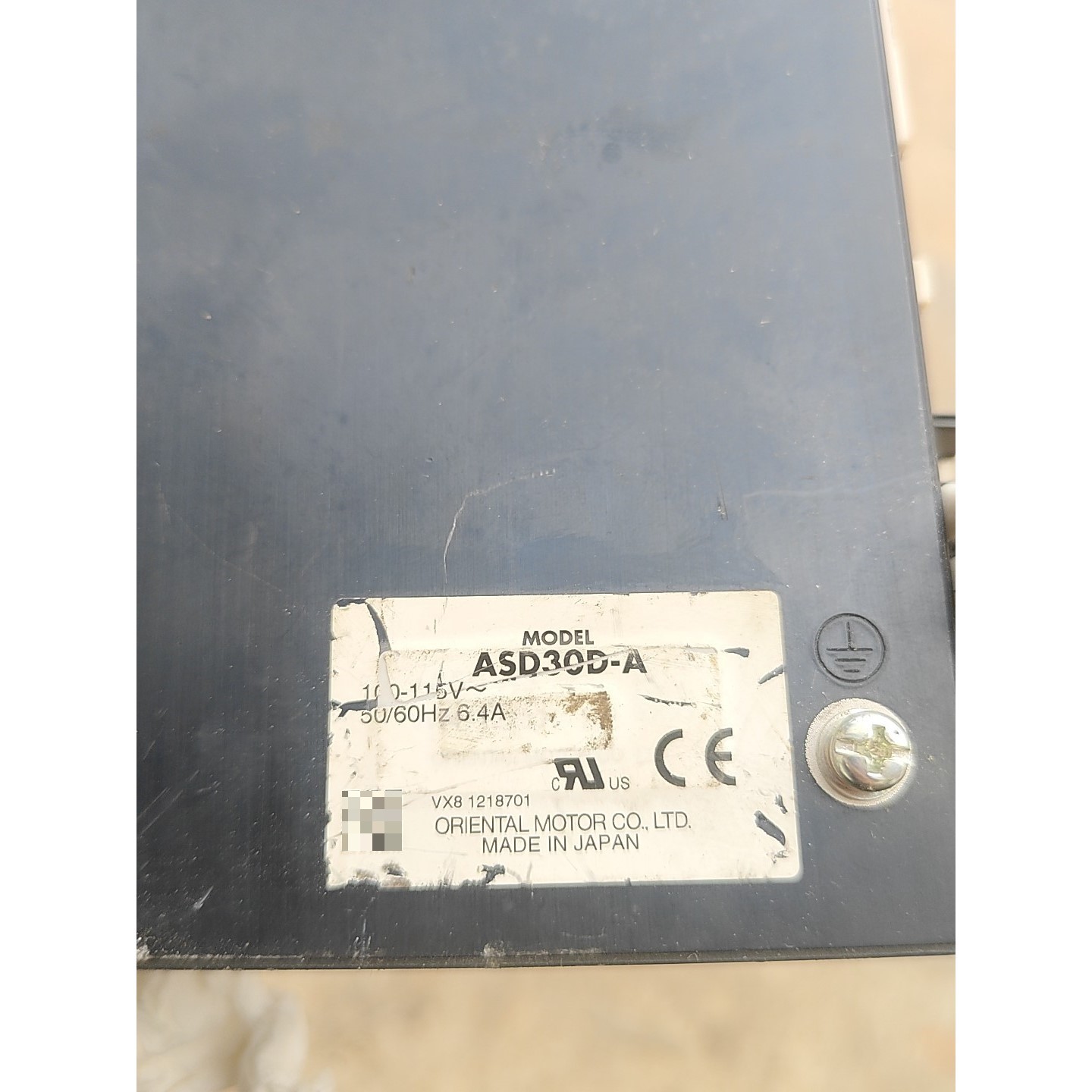 日本VEXTA东方驱动器ASD30D-A,成色如图,实物拍摄议价产品