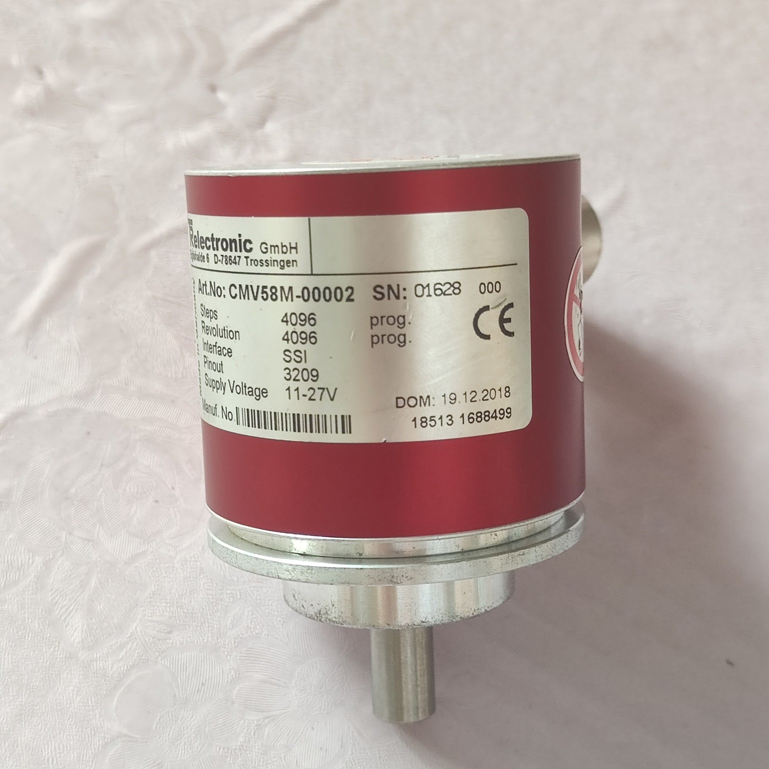 CMV58M-00002 帝尔 TR编码器 J A4*议价产品