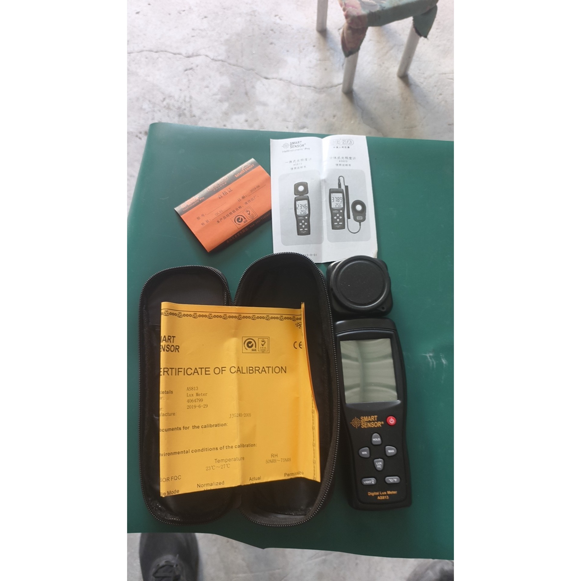 希玛AS813数字照度计,实物实拍,成色如图.测量范围0-2议价产品