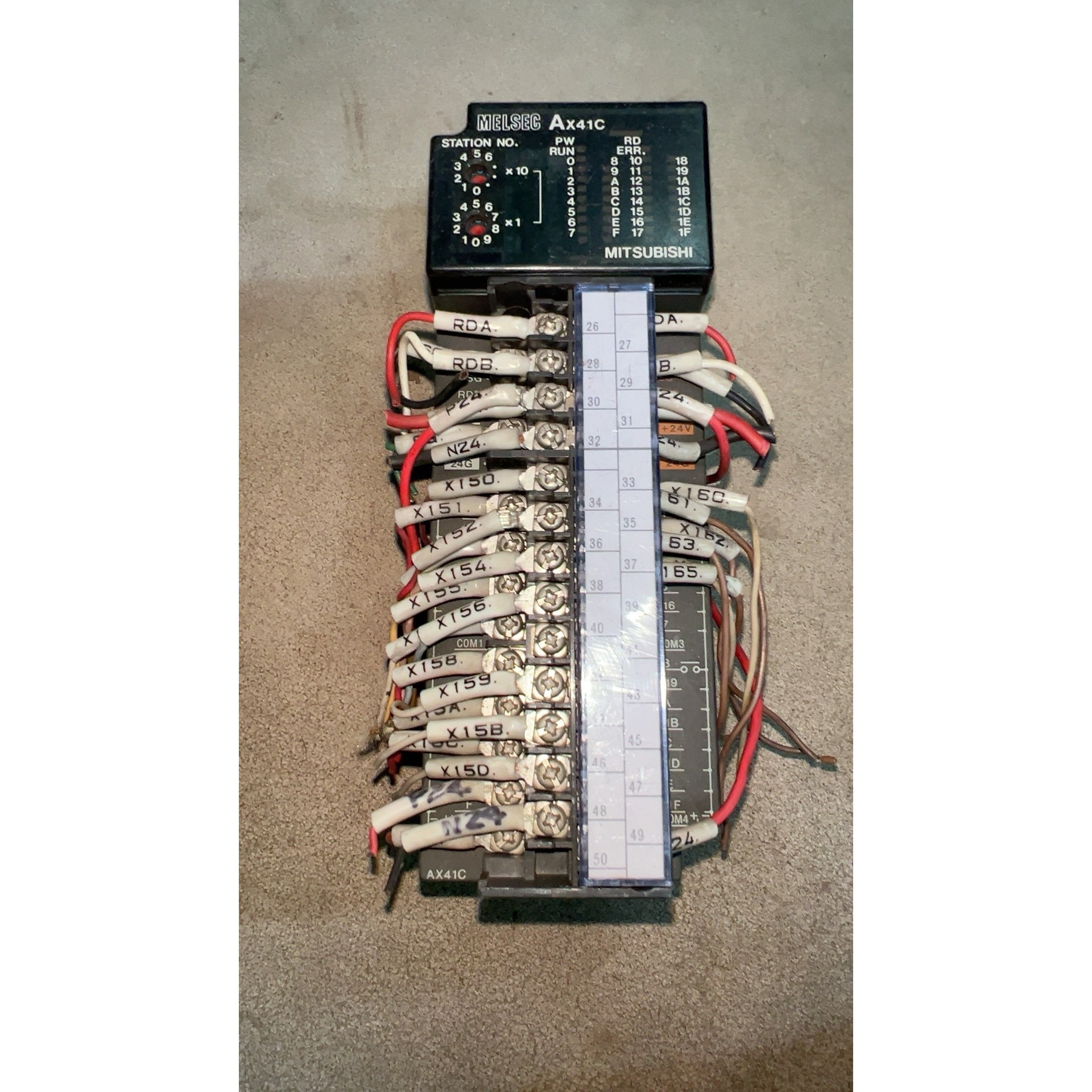 AX41C输入单元,成色如图,功能正常拆下来,!议价产品