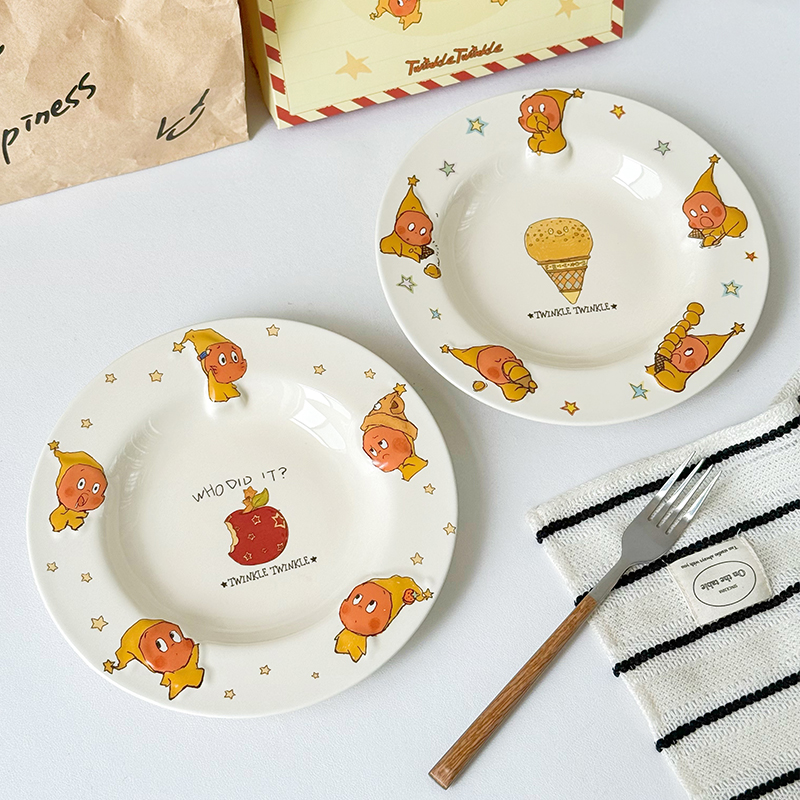 正版星星人联名餐盘系列