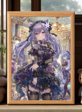 原神空月之歌女角色同人周边相框摆件装饰朋友礼物创意二次元老婆