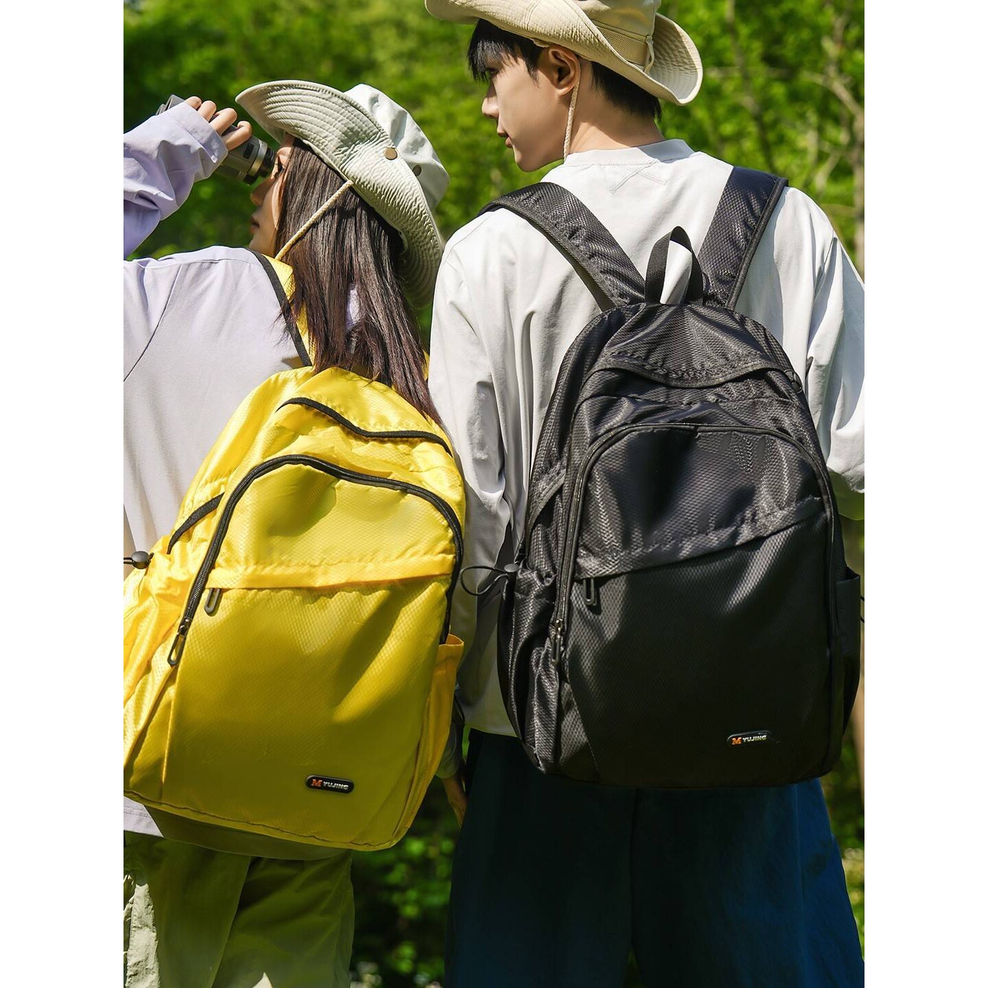 品牌新款元气夏季亮色系列登山背包情侣大学生暑假户外旅游背包