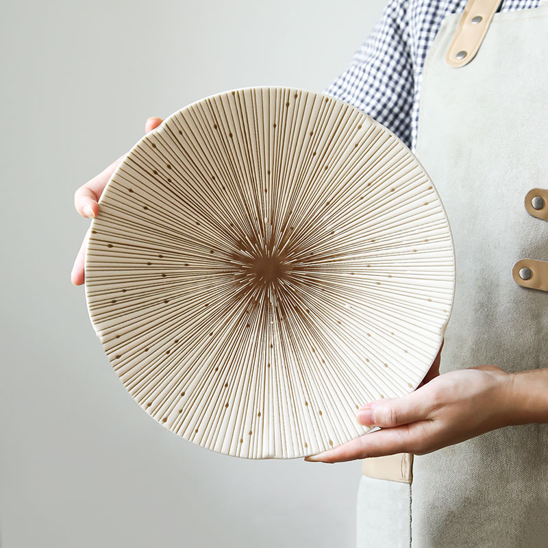 Bloom手工陶瓷餐盘釉下彩餐具