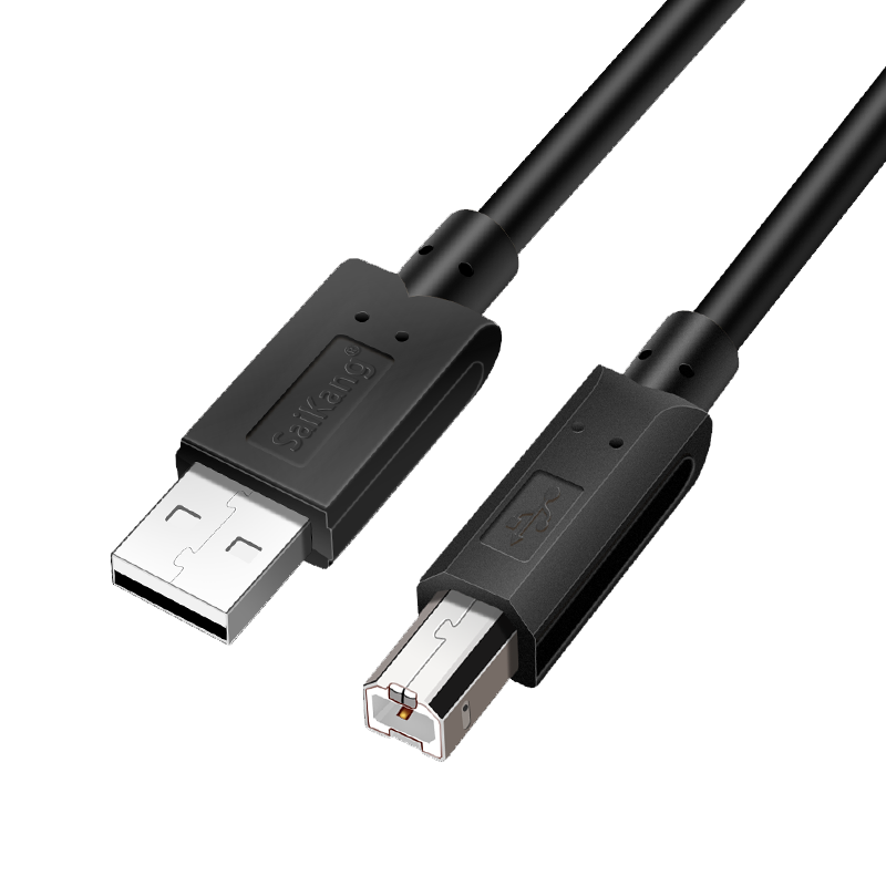 打印机数据线usb2.0方口方头加长