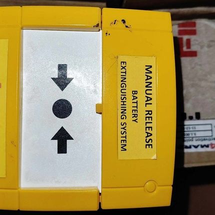 议价FIFI4 MARINE手动释放电池灭火系统按钮，型号WCP