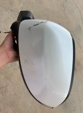 议价EU5后视镜，白色外壳，带电动折叠功能，带360功能