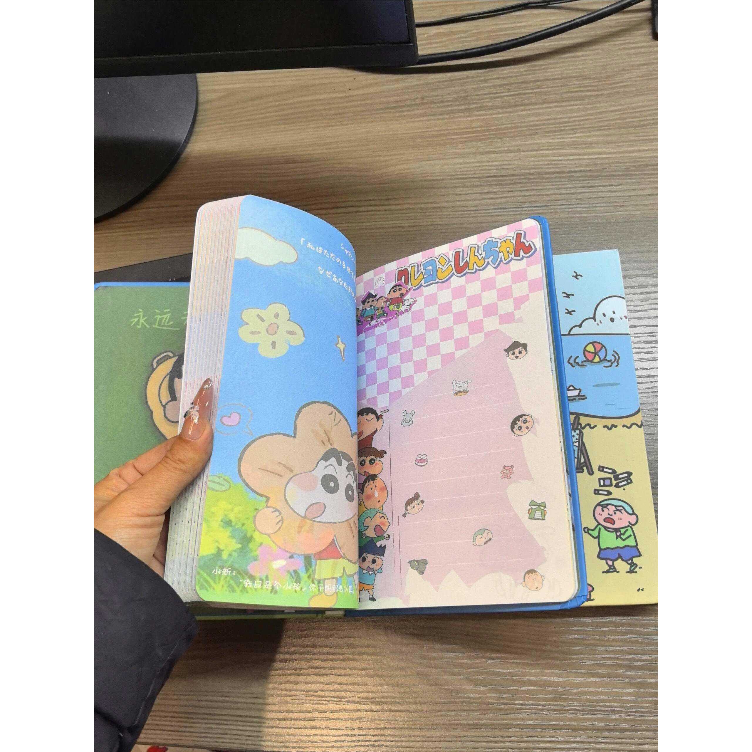 蜡笔小新本子笔记本初高中大学生