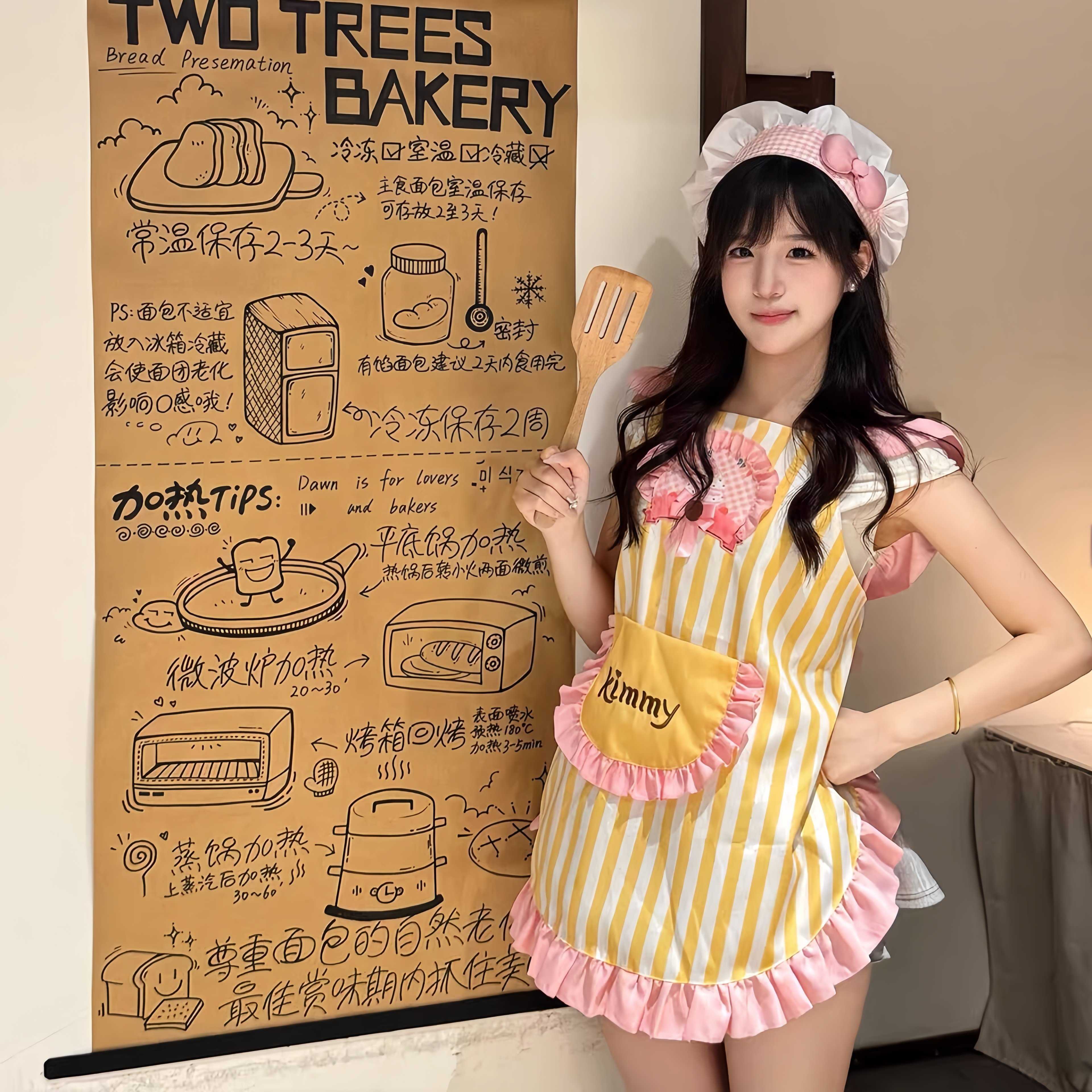 【厨娘拍照小配饰】厨师帽女款超