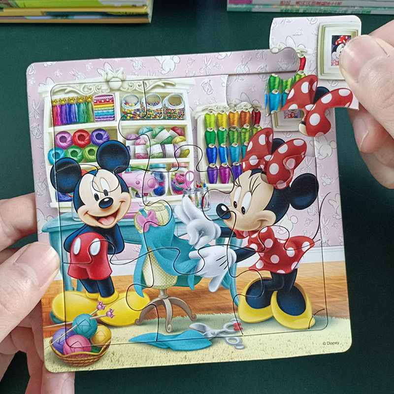 米老鼠拼图米妮3到6岁幼儿童平图宝宝小女男孩米奇妙妙屋益智玩具,玩具/童车/益智/积木/模型,拼图/拼板,淘宝优惠券,粉丝福利购,淘宝优惠卷