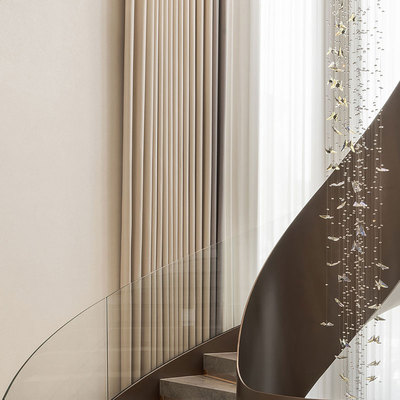 如鱼得水遮光窗帘简约