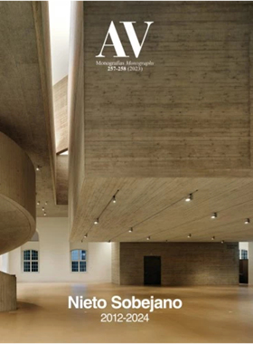 【现货】AV Monographs 257-258 - Nieto Sobejano 2012-2024 建筑设计杂志 | 老佛爷书店