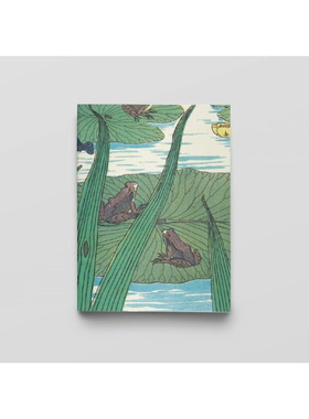 【现货】笔记本 - 青蛙、鸢尾花和睡莲 - 笔记和阅读a - Grenouilles, iris et nénuphars - Notes et Lectures: Carnet de notes