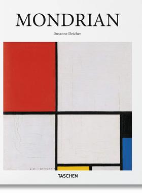 【现货】蒙德里安：1872-1944 Mondrian：1872-1944  Mondrian: 1872-1944: Structures / Piet Mondrian taschen出版｜老佛爷书店