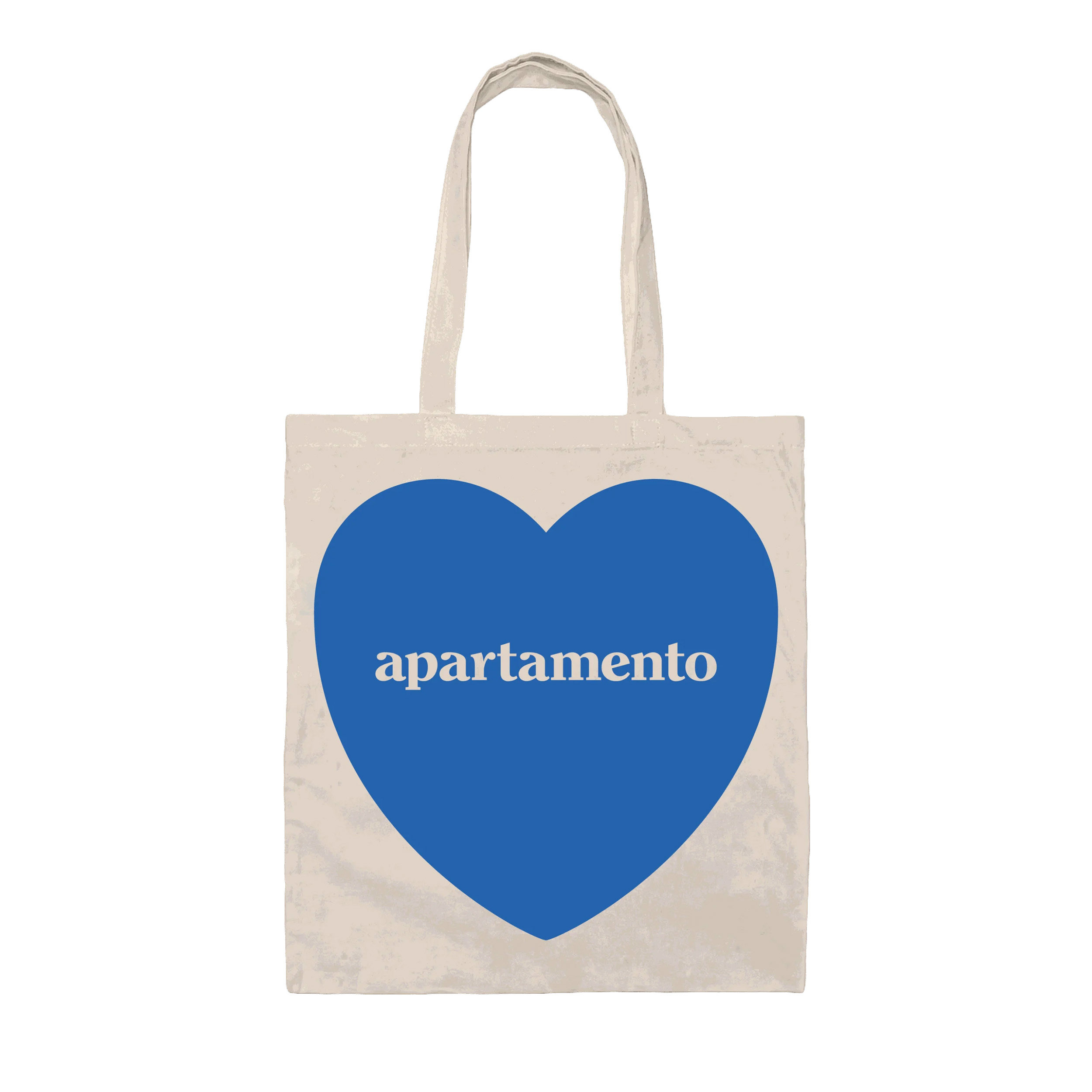 【现货】公寓杂志手提袋 帆布袋Apartamento Heart Tote Bag (blue flame)｜老佛爷书店