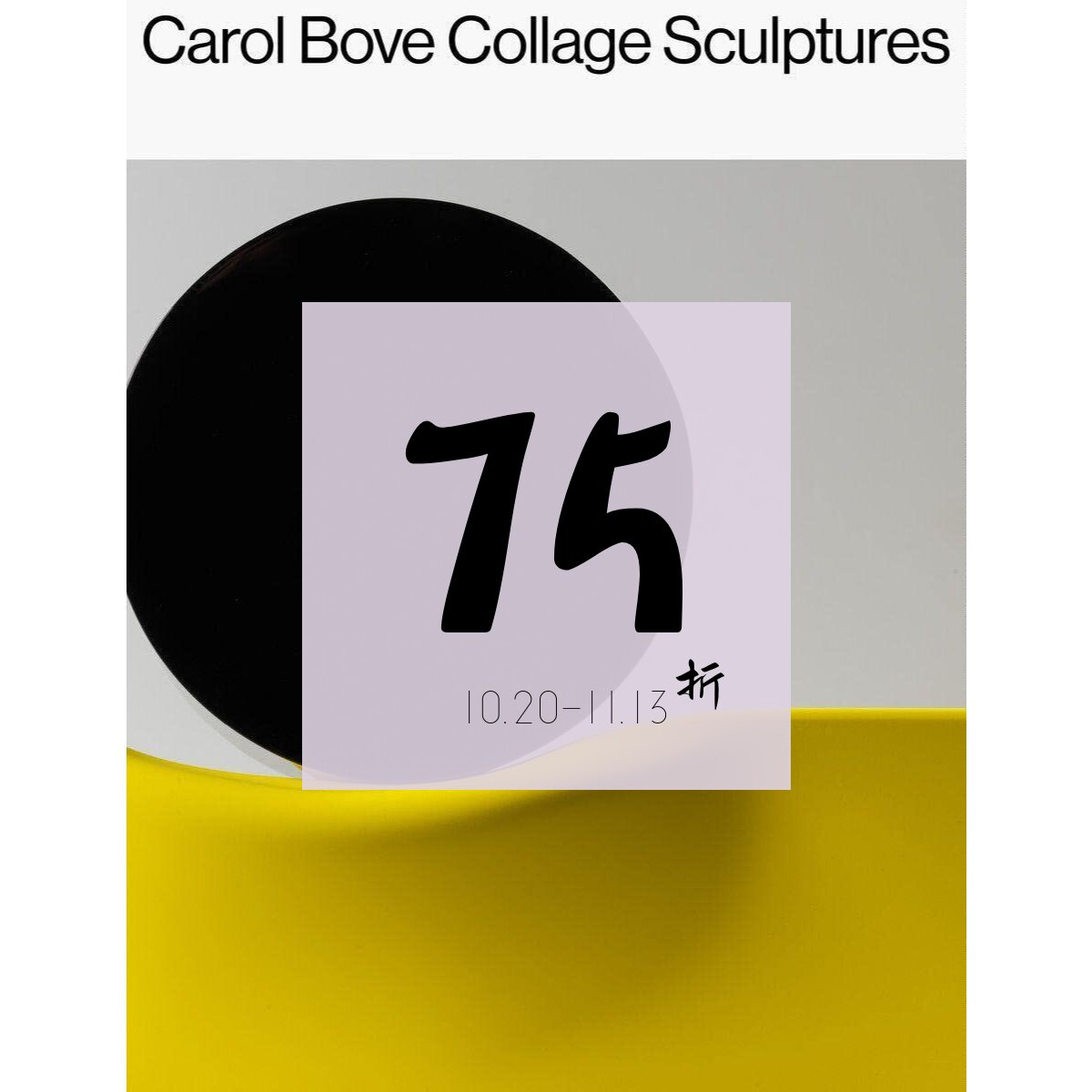 【现货】美国女装置艺术家 卡罗尔·波维作品集 Carol Bove: Collage Sculptures 进口原版当代艺术书籍