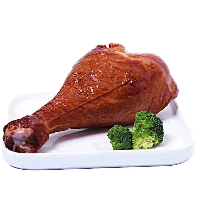 2只烤火鸡腿大中小号熟火鸡腿即食圣诞节感恩节健身控脂火鸡腿肉