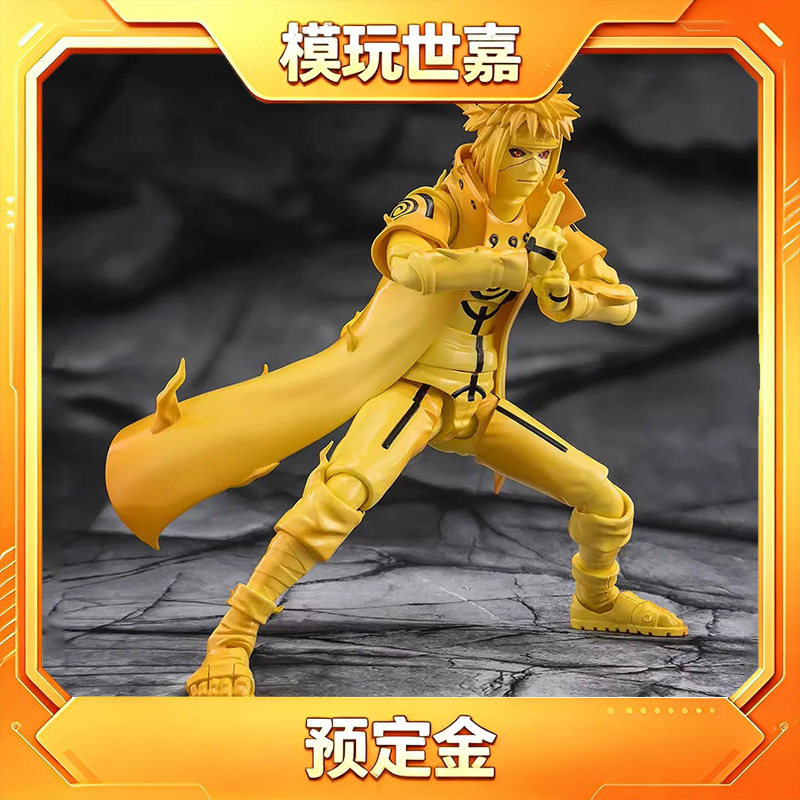 万代 魂限定 SHF 波风水门手办/手办景品