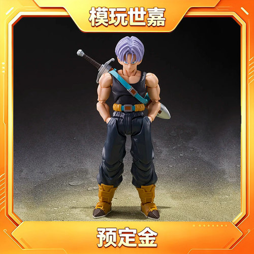 万代 龙珠 SHF 特兰克斯 Z战士 集结台座B付属版 可动人偶手办