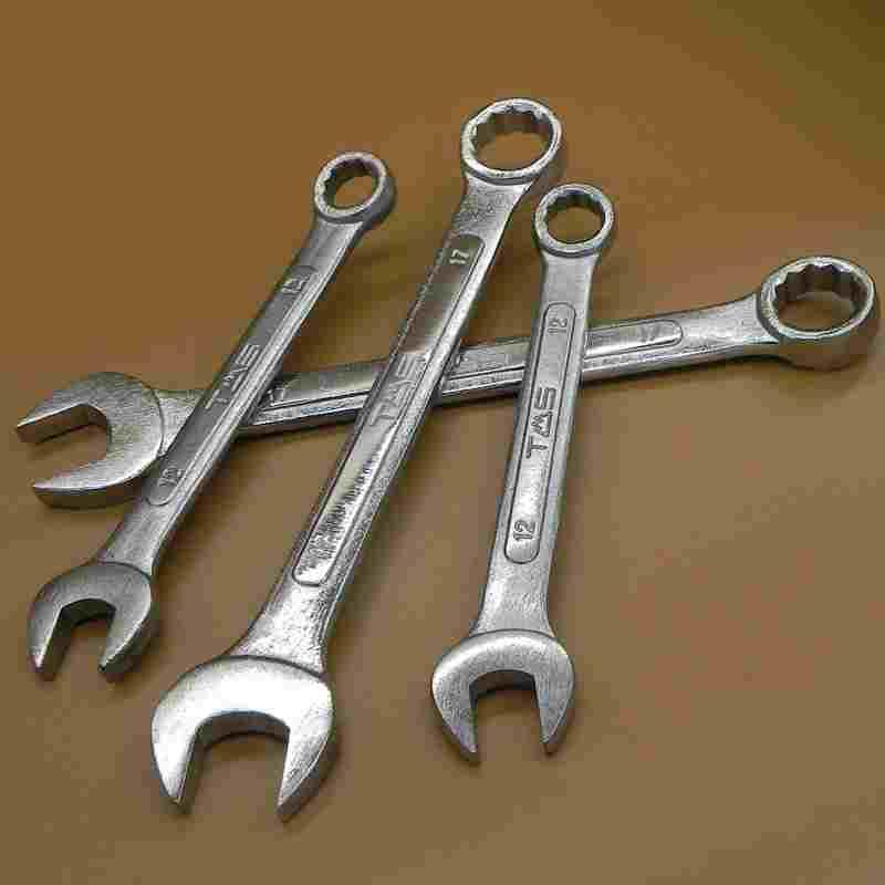 东工两用扳手套装开口双头扳手 梅花开口6-32组合多功能半抛光