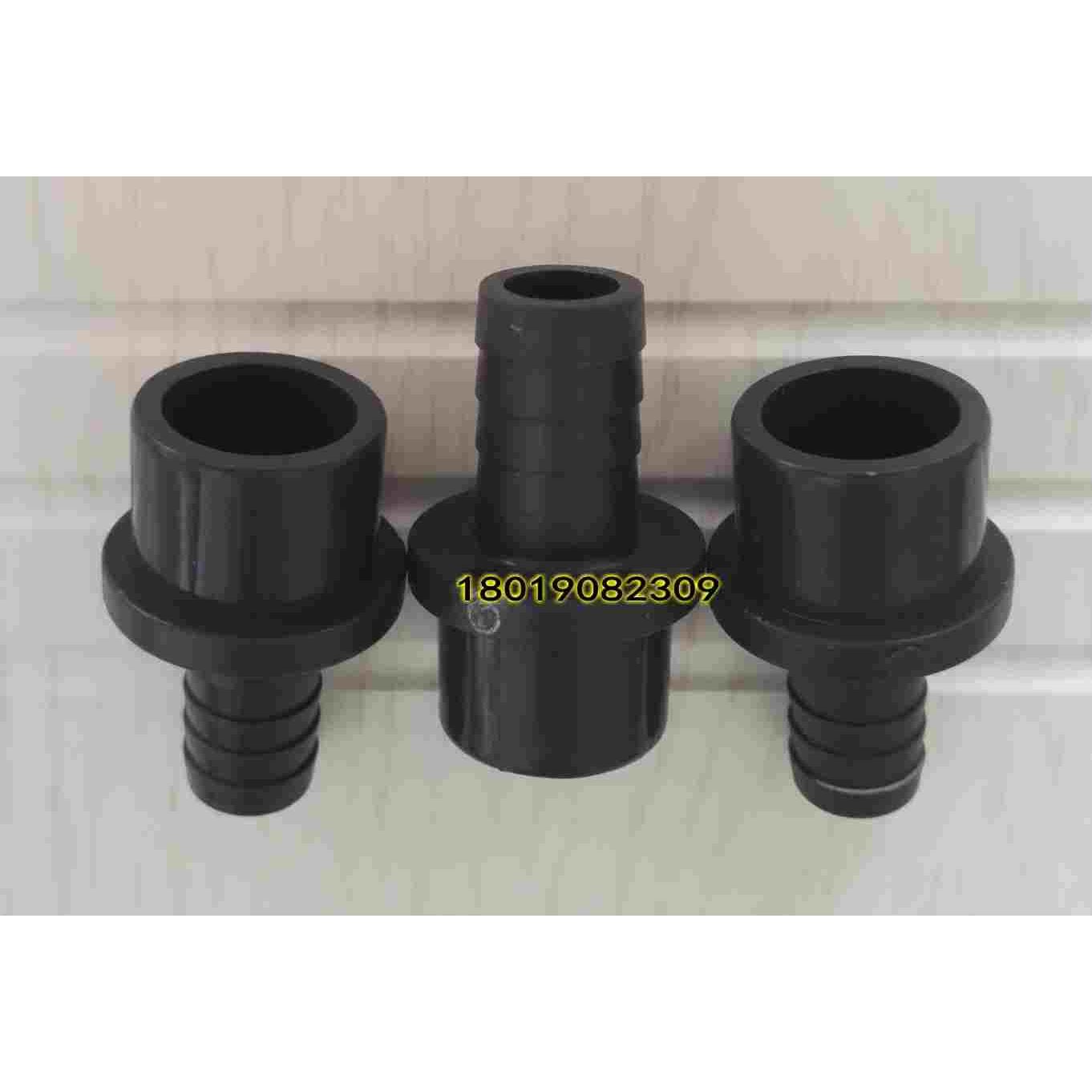 PVC塑料插口胶粘宝塔接头6分 DN20耐酸碱插口软管接头6分*16mm