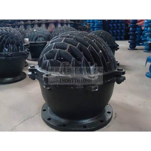 WCB铸钢铸铁法兰底阀H42W-16C/6C水泵底阀DN40-500升降式井底阀