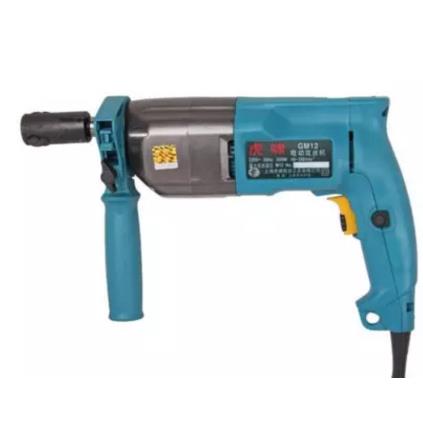 虎啸手提式攻丝机手持式套丝机/攻牙机内牙机GM12 M12 电动攻丝机