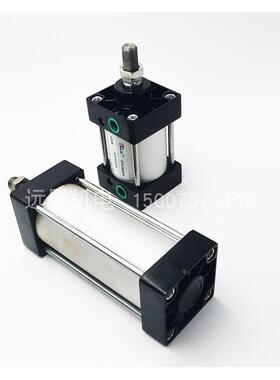 KLH标准气缸KSC40*25 50 75 100 125 150 200 250 300气动 可带磁