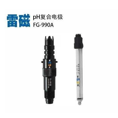 上海雷磁FG-990A pH复合电极（带线）在线pH复合电极PHGF-27B/28B