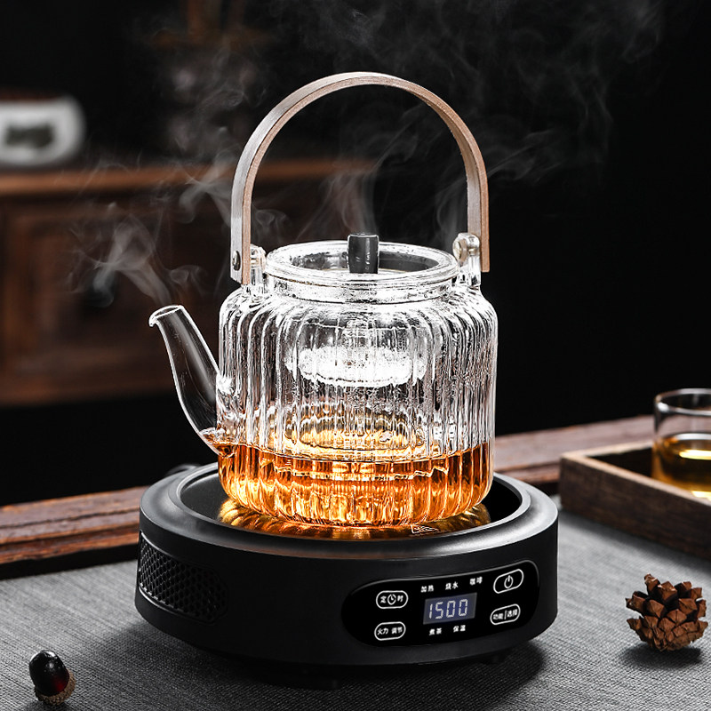 电陶炉煮茶壶家用电陶炉泡茶壶多功能静音数显电陶炉耐热防爆茶壶