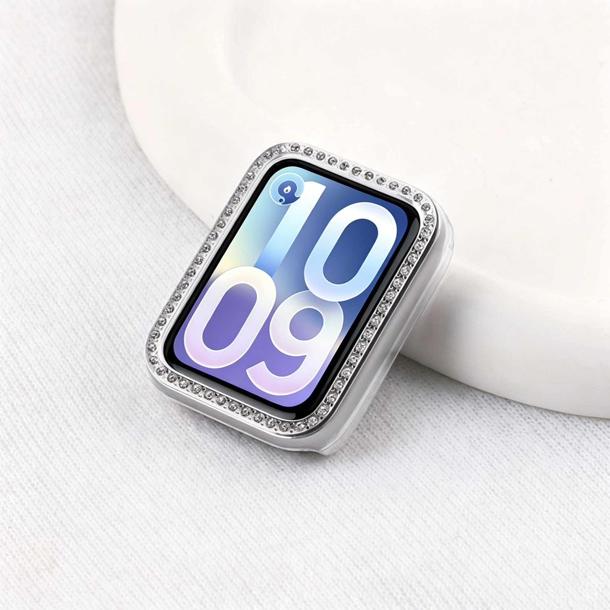 适用小米手环10pro保护壳Mi band 9pro镂空半包钻壳8pro边框防刮陶瓷版智能运动手表PC钢化膜电镀硬壳保护套