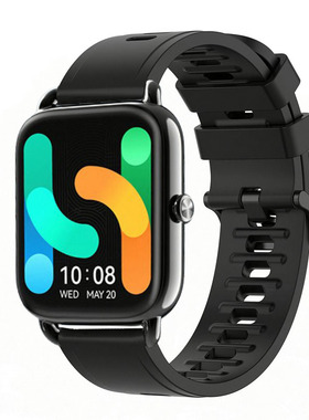 适合Haylou RS4 Plus表带LS11/10/12/09B/02替换腕带嘿喽RT2软硅胶防水运动表链SmartWatch2智能手表配件表链