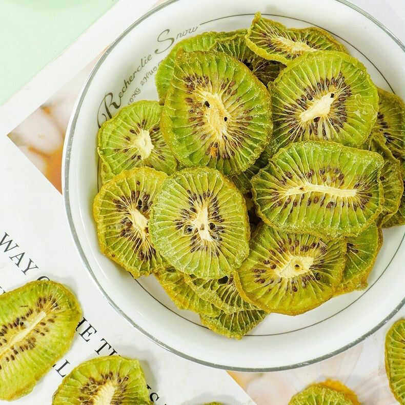 猕猴桃干果片冻干猕猴桃干丁片无添加喝奇异果干水果茶蛋糕装饰