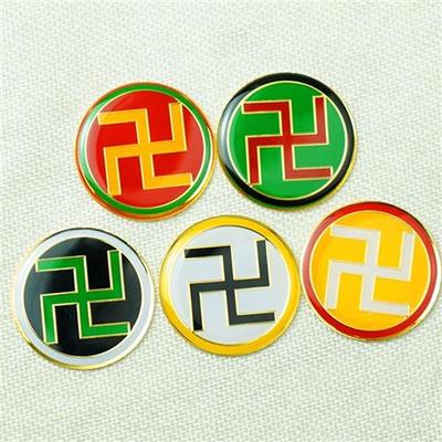 太极图贴万字符手机贴五行八卦