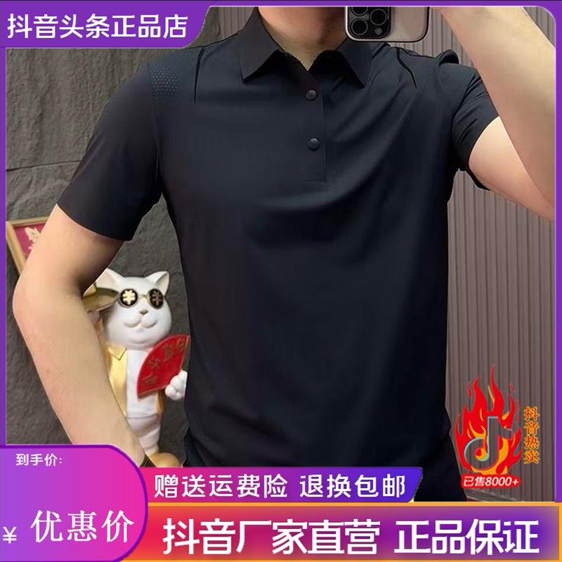 北嘉服饰夏季男士时尚休闲透气网眼翻领短袖百搭打底POLO新款衫