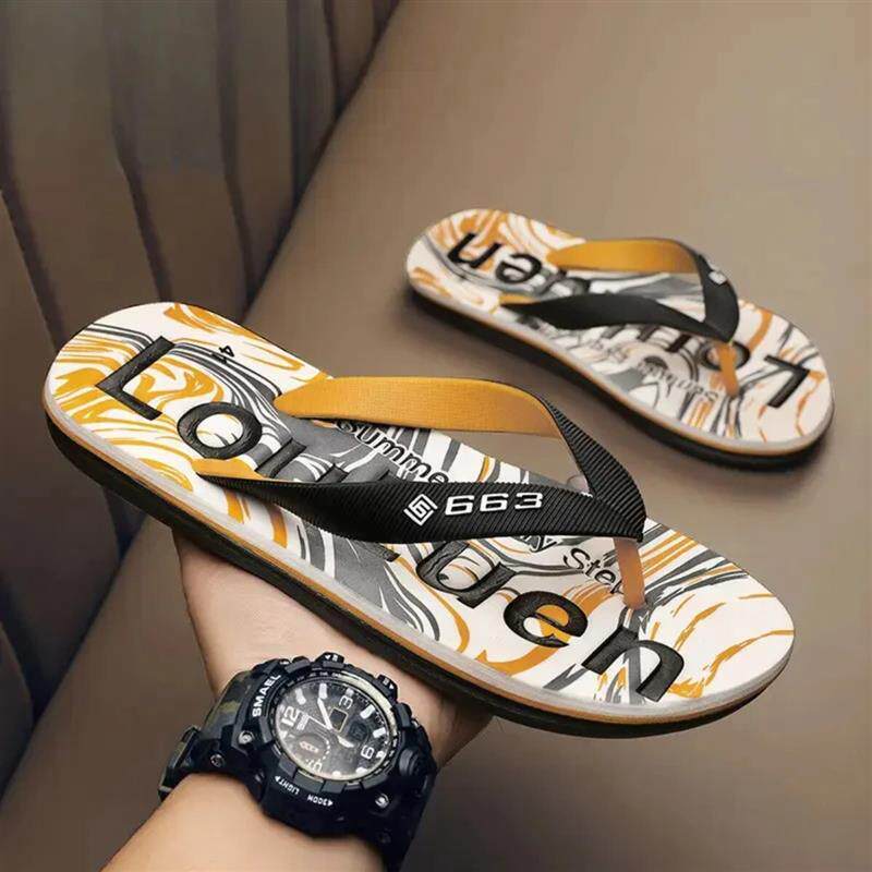 Boom轻奢【轻奢高端】人字拖男款夏季防滑青少年夹脚沙滩凉拖鞋