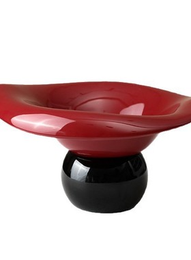 现代简约高脚陶瓷沥水盘