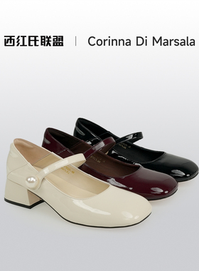【粉红专享】【西红氏】玛丽珍鞋X22582302B-18跟高4cm半码拍大