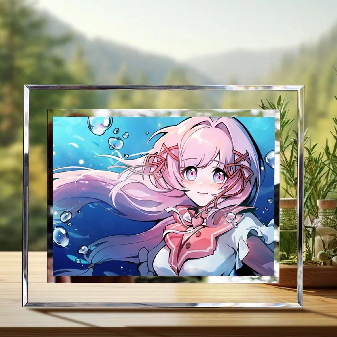 忍者必须死3荧摆件相框生日礼物